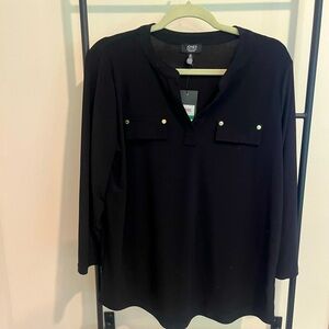 Black blouse!